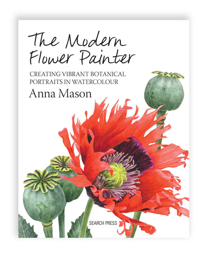 Anna Mason Modern Flower Painter book Anna Mason Modern Flower Painter book