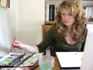 Anna At Dining Table
