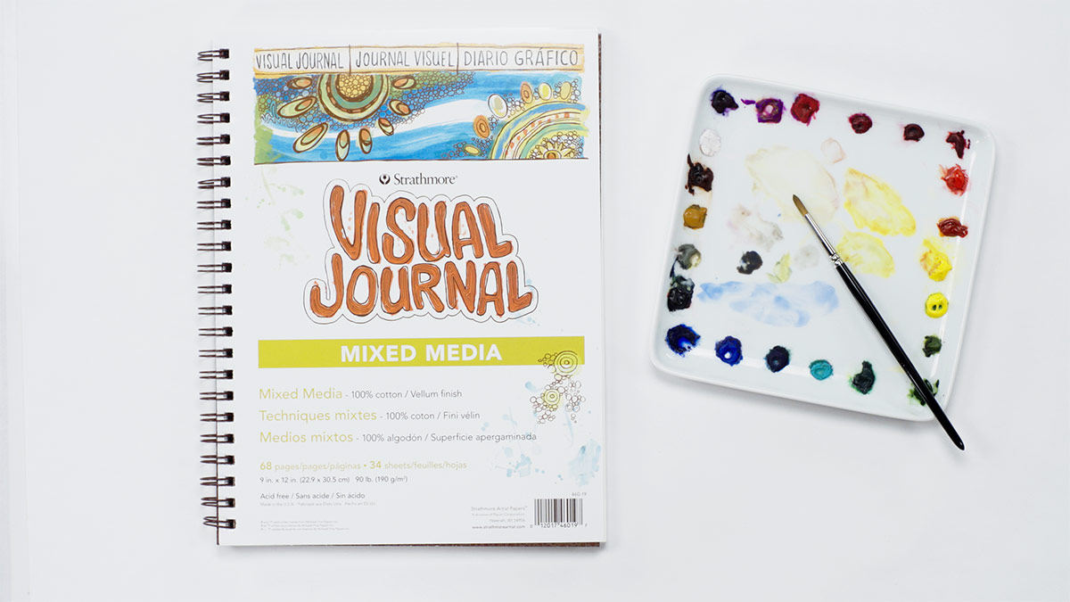 Review + sketchbook tour - Cachet by Daler-Rowney mixed media